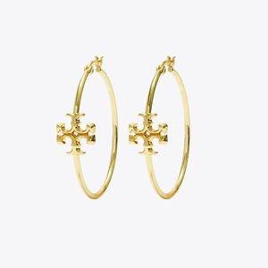 Tory Burch ELEANOR HOOP EARRING

New still in package